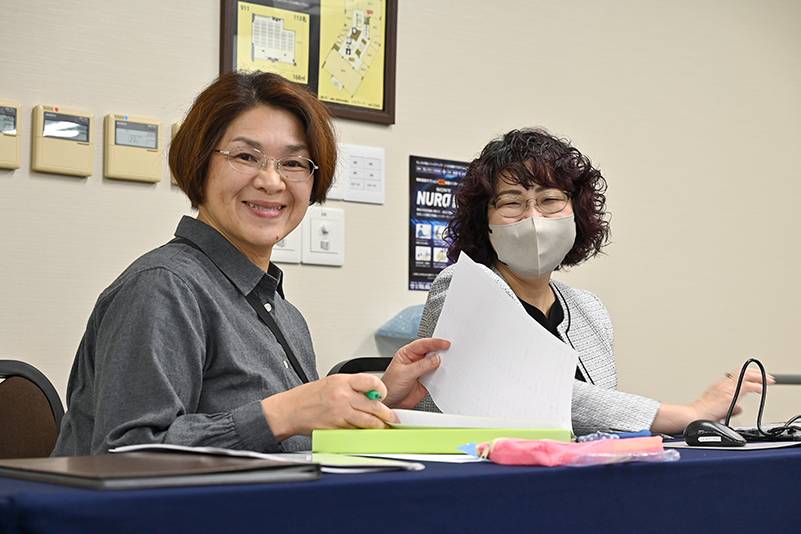 本日のZoom受付担当は豊田理事と前野理事